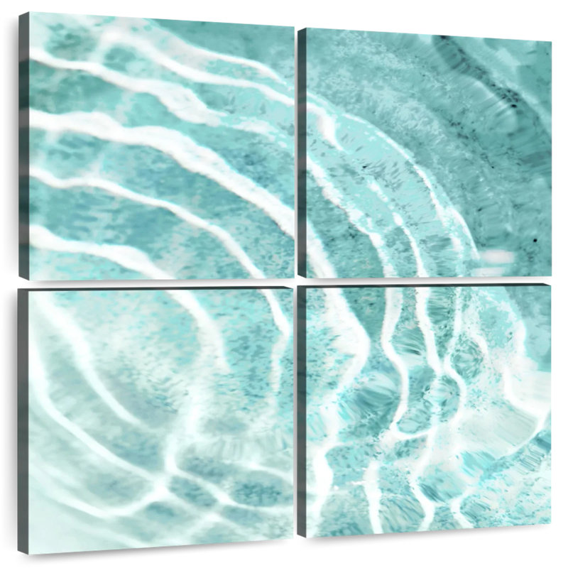 Gillard Aqua Ripple Reflection II, H 18 po x l 18 po