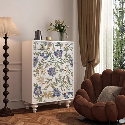 Commode française de style crème