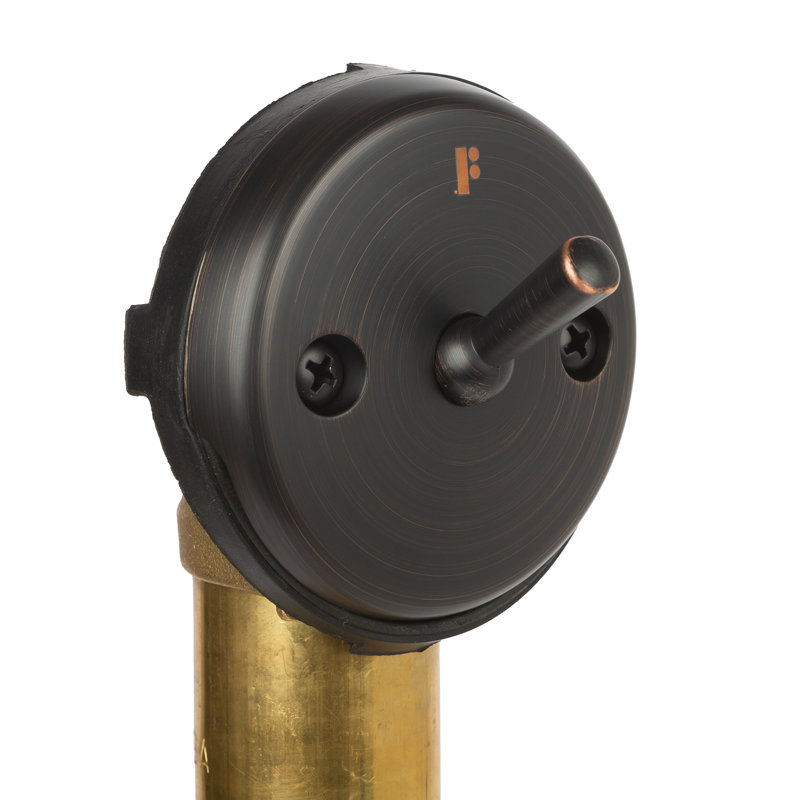 Drain de baignoire Trip Lever, Bronze antique