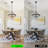 Fokje 9-Light 24" Tiered Black Crystal Chandelier