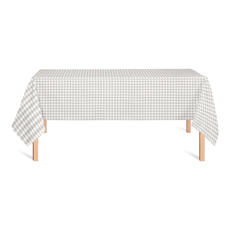 Ilijana Gingham Cotton Blend Tablecloth