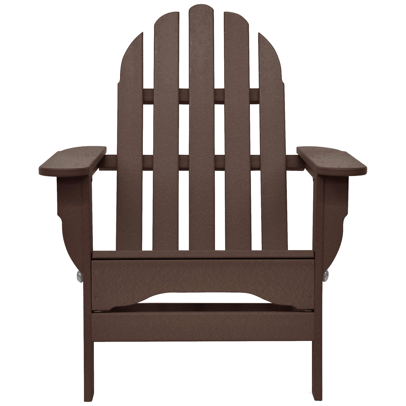 Leighton Foldable Adirondack Chair, Chocolate