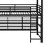  Lit mezzanine en métal Anjuma