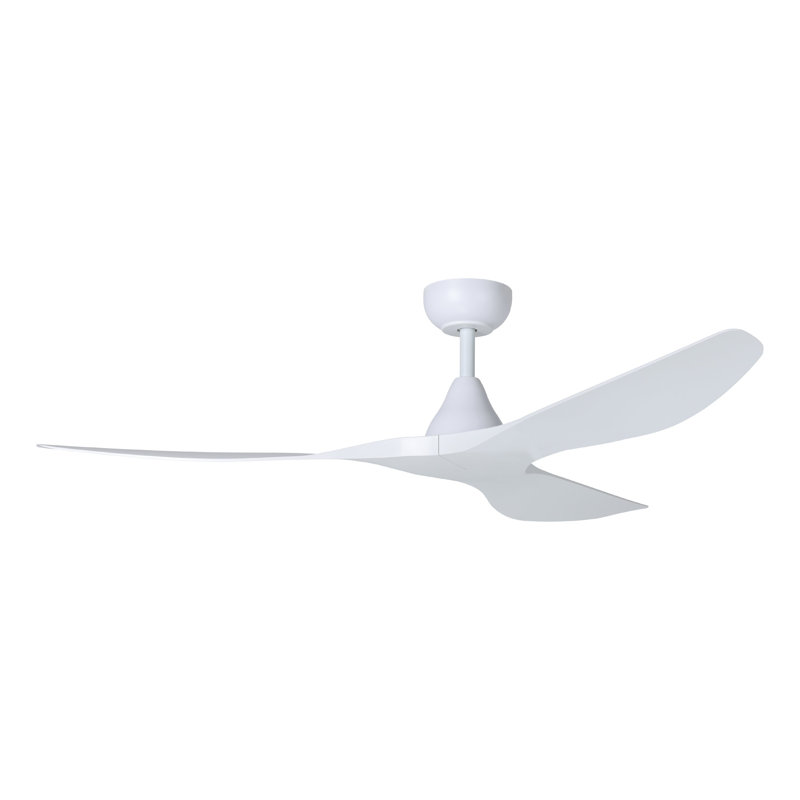 Takoya Ceiling Fan, White, White, 60"