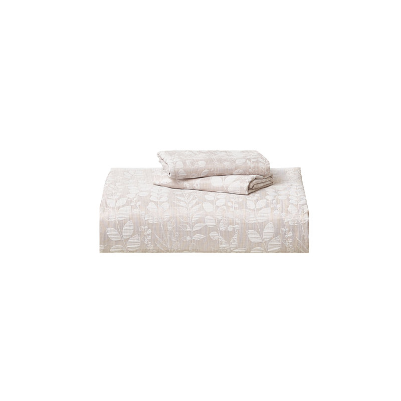 O'BREEZE Floral Double-layer Gauze Duvet Cover Set, 140GSM Lightweight Microfiber, Soft AndBreathable Bedding For Bedroom Guest Room，Gift for Mother’s Day