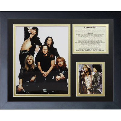 Souvenirs encadrée Aerosmith