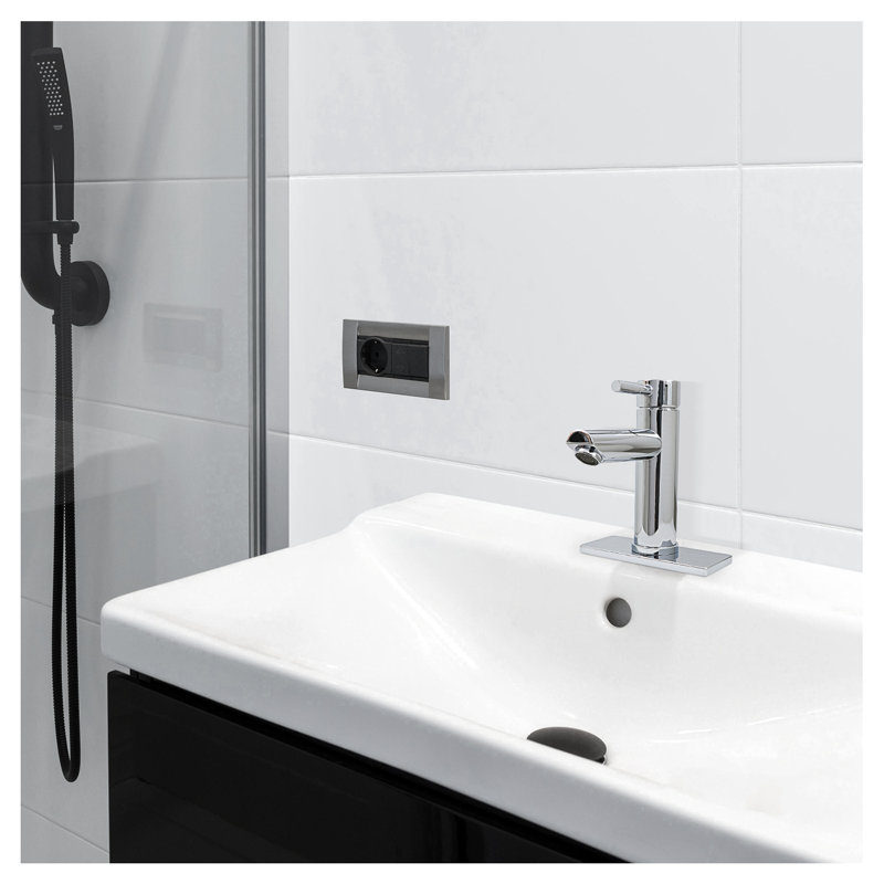 Robinet de salle de bain monocorps et monocommande