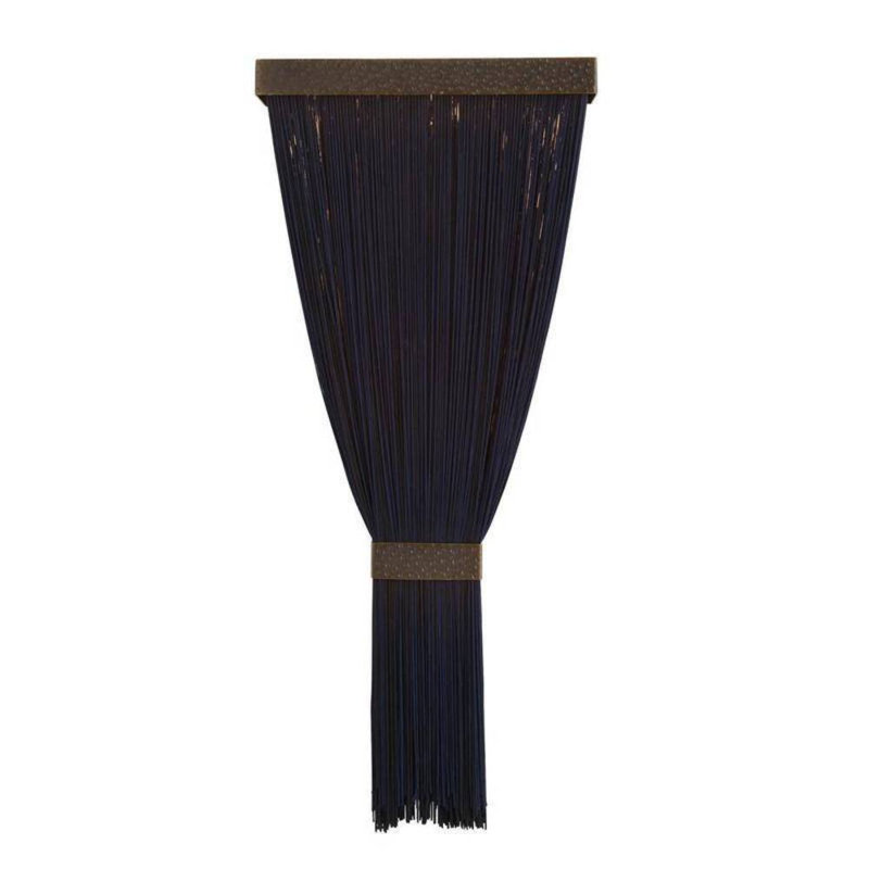 Jenessa 1 - Light LED Flush Mounted Sconce, Navy