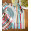 Serviette 20" à rayures extérieures Casa