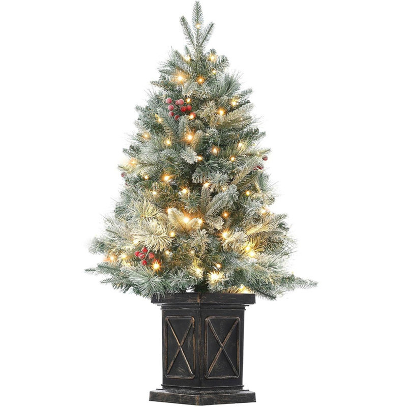 54' H Lighted Artificial Christmas Tree