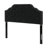 Contemporary Queen & Full Sized Headboard - Black Velvet With Button Diamond Stitch And Appealing Nailhead Border, Assembly Needed Modern Gorgeous Details, Required