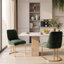 Modern Upholstered Velvet Dining Chairs Elegant Kitchen Chairs Accent chairs Sturdy Gold Metal Frame for Living Room Restaurant Cafe-944942049