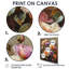 Orange orange, roses, Regal Beauty I - roses, impression d'art mural-1186876837-1224570459
