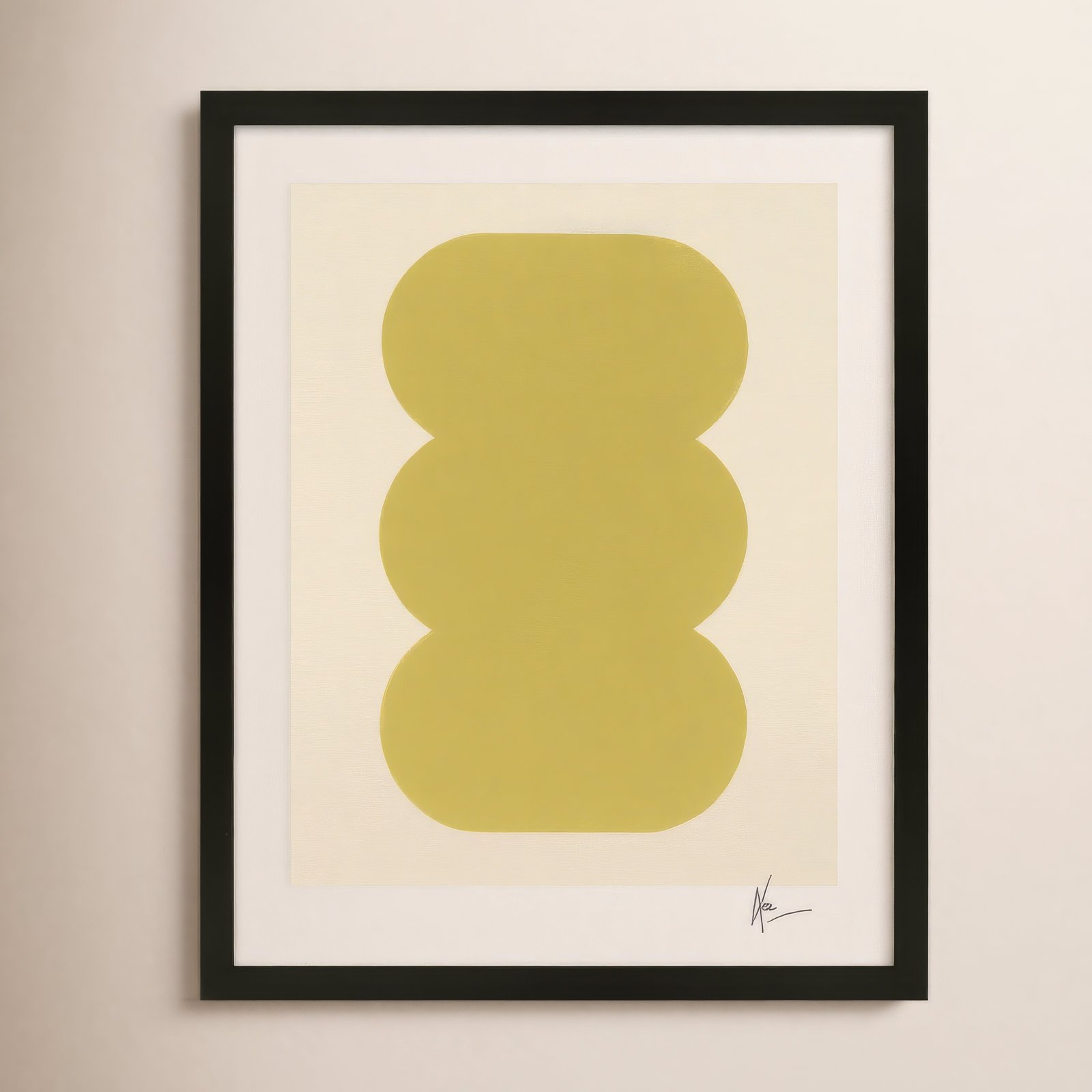 Keyhole 4 by Lee Lessem, Black Framed, 20" H x 16" W x 1.25" D