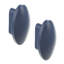 Plastic, Wood And Metal Door Handles & Knobs White Plastic Ovals Handle-651602480