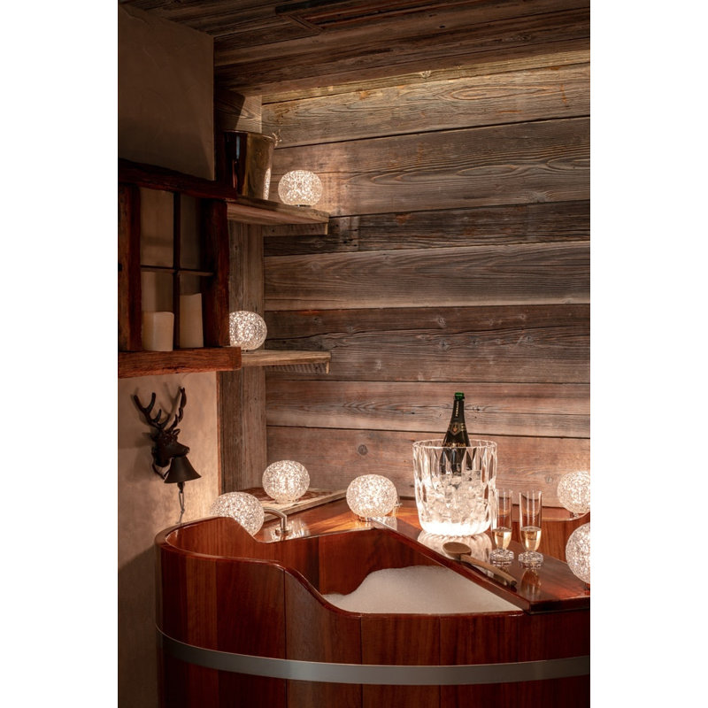 Planet LED Table Lamp, Crystal