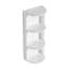 Meuble-lavabo autoportant avec lavabo en céramique et support de rangement 23 po Larry-123844662