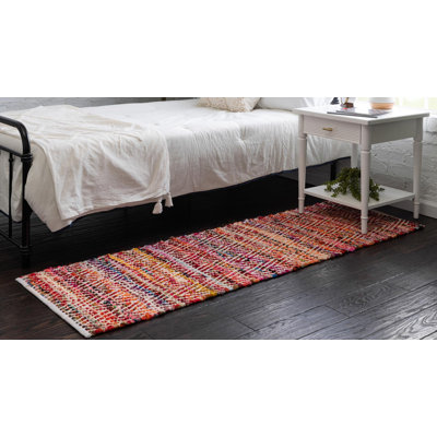Drakeford Cotton Chevron Indoor Rug