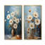 Bouquet de marguerites blanches - sérénité - ensemble de 2 impressions sur toile marguerites-1978270320-1978270324