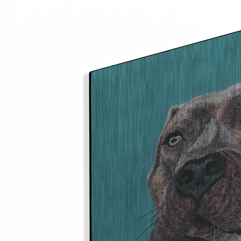 «Good Boy» par Melissa Symons, H 12 po x l 12 po