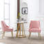 Chaise d'appoint en velours 21,25 po Khivi-834830316