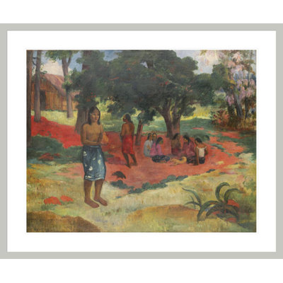 Parau Parau (Whispered Words) par Paul Gauguin - Estampe numérique encadrée
