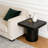 23.6'' Modern Solid Wood Veneer End Table