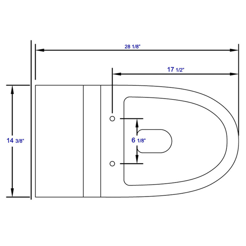 Elongated Toilet Seat