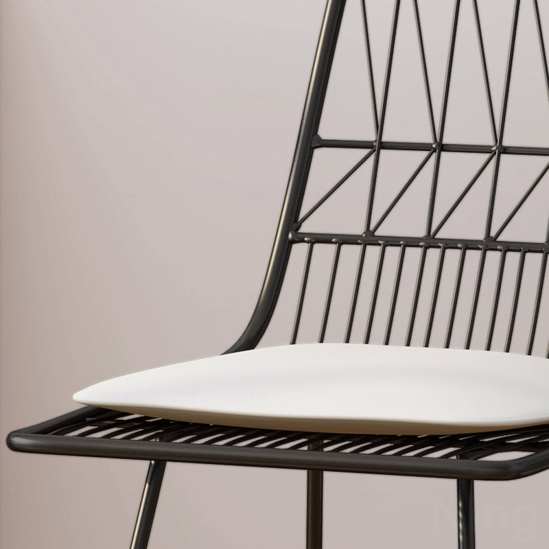 Tabouret de comptoir d'extérieur, Noir