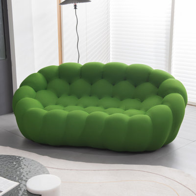 Modern Sofa 74.8'' Bubble Floor Couch