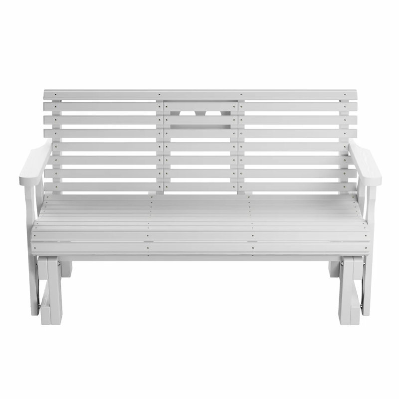 Fauteuil oscillant Amish Casual, Teinture blanche semi-solide