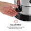Klarstein 3L Stainless Steel Electric Tea Kettle