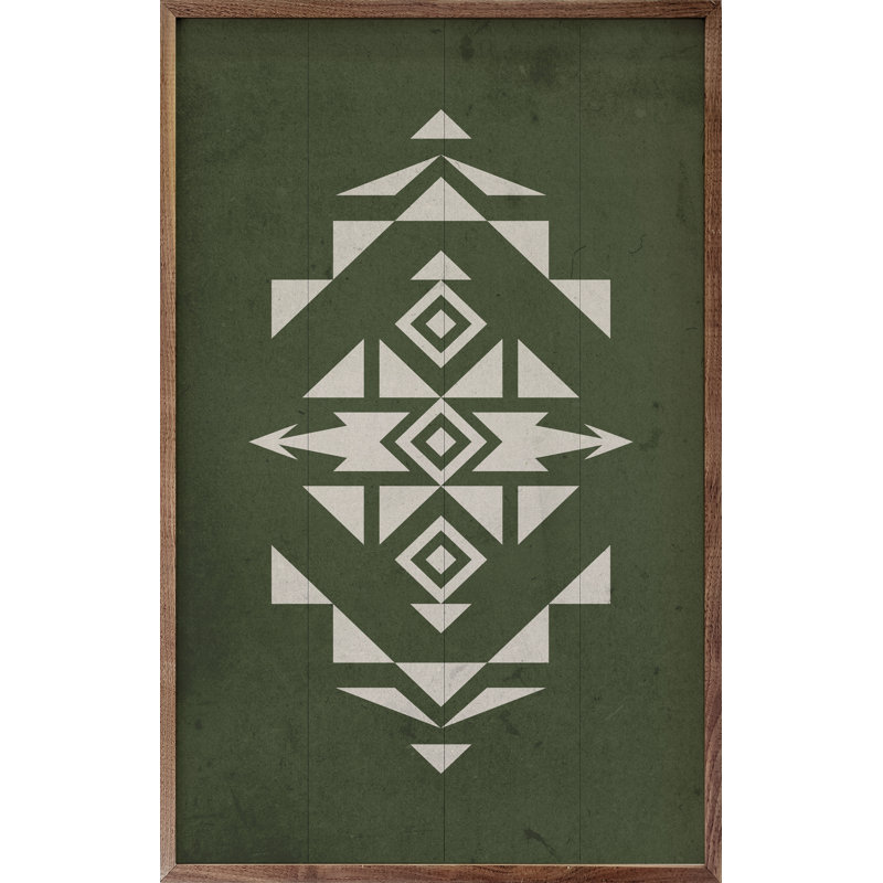 " Pattern Tribal ", 16" H x 10" W x 1" D