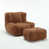 Velours brun est en rupture de stock