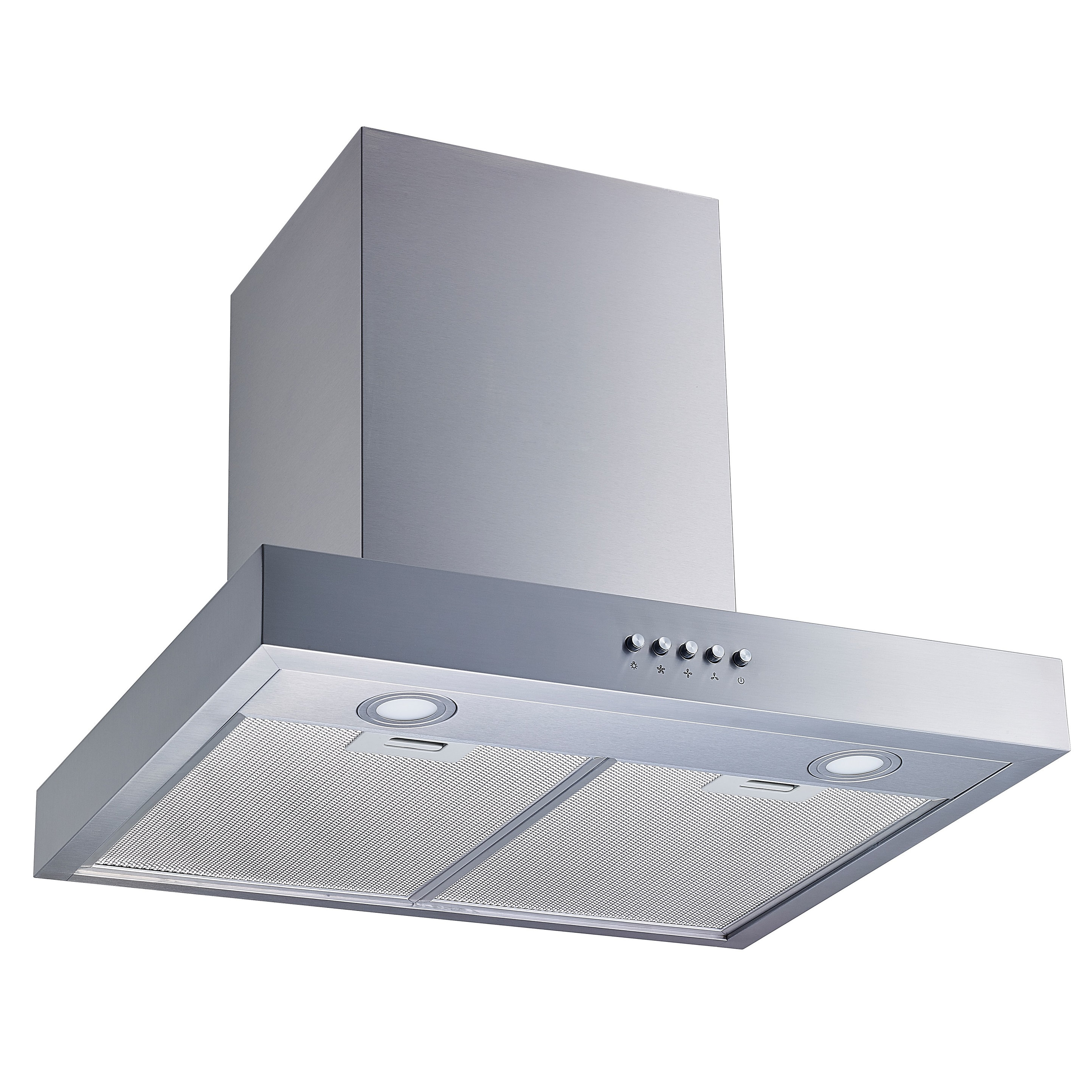 Winflo 104 Series 30" 284 CFM Convertible Wall Mount Range Hood in