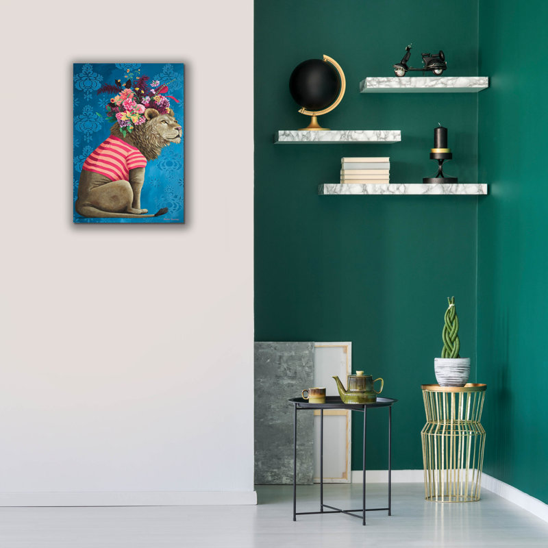  «Wally» par Heather Gauthier, art mural sur toile, 18 po x 26 po