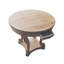 Curved Legs Farmhouse Style Small Size Round Dining Table End Table Side Table Coffee Table
