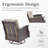 Buenhomino Wicker Outdoor Swivel Chair-98161954
