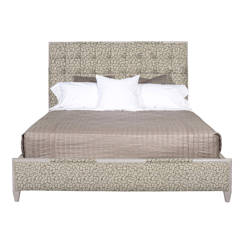 Thom Filicia Home Chatfield King Bed, Ian Smoke, Dove Gray