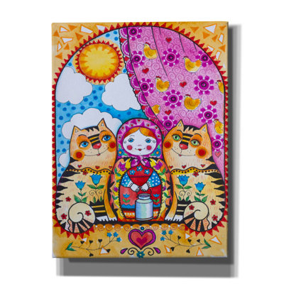 '2' by Oxana Zaika Canvas Wall Art