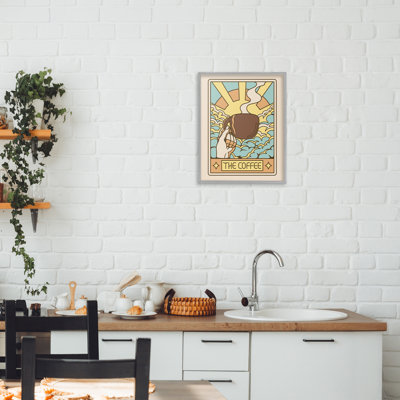 «The Coffee Mute Tarot», estampe numérique, design par Tobe Fonseca