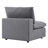 Modway Commix 5-Piece Sunbrella Outdoor Patio Armless Sectional Sofa-64320871