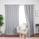 Shannetta Polyester Blackout Curtain Panel Pair