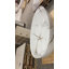 67" Freestanding White & Gold Marble-textured Engineered Stone Bathtub– Layered Thickened Edge Soaking Tub