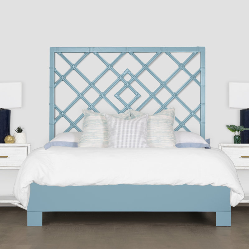 Darien Headboard, Pool Blue, Queen