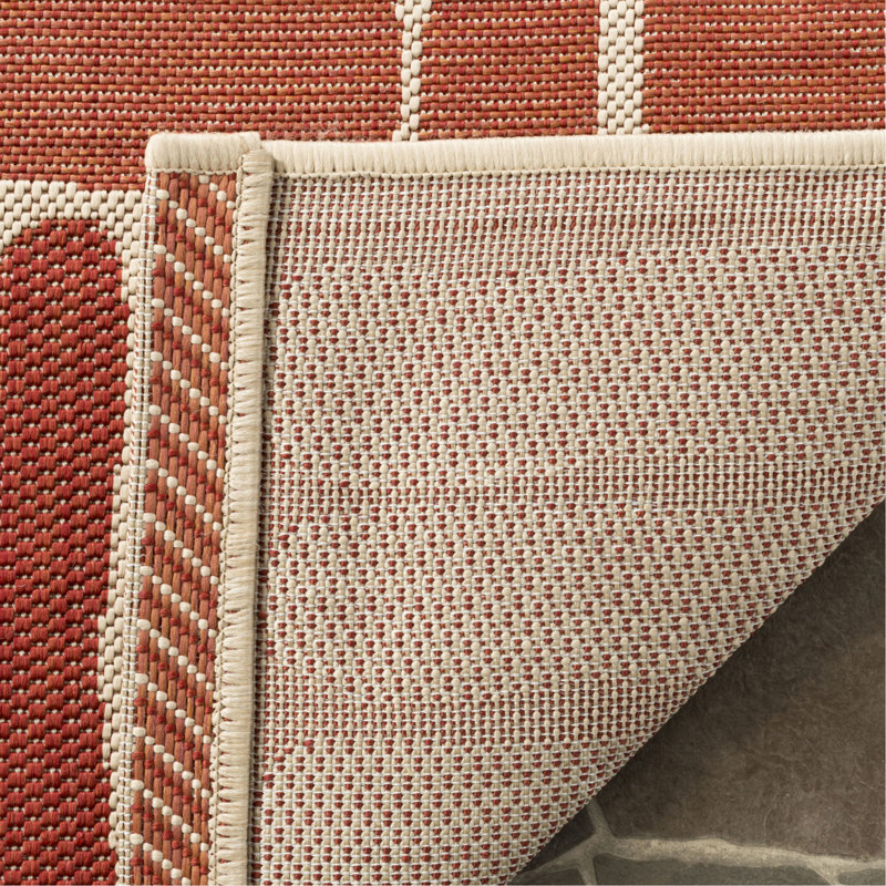Tapis performance géométrique Kirstey Martha Stewart, Rectangle 4 pi x 5 pi 7 po