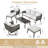 Eaker 6 Piece Seating Group with Cushions-2127157274