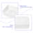 19"X15" White Ceramic Rectangular Vessel Bathroom Sink-124471325