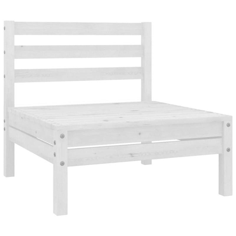 Ensemble de conversation modulaire 4 pièces Valleria, Blanc