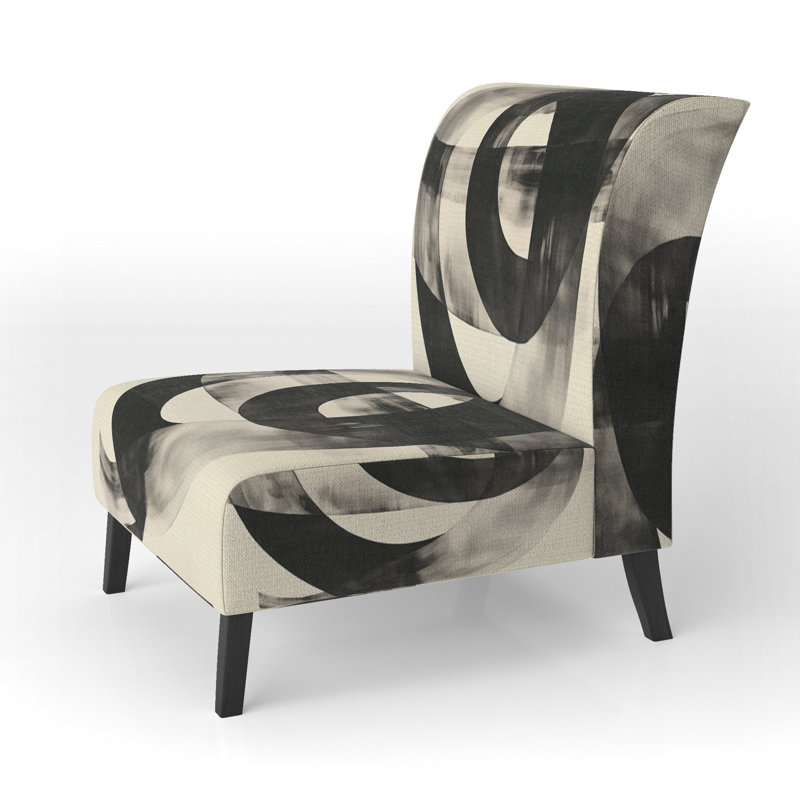 Fauteuil de chambre Abstract Shapes, Slipper Armless